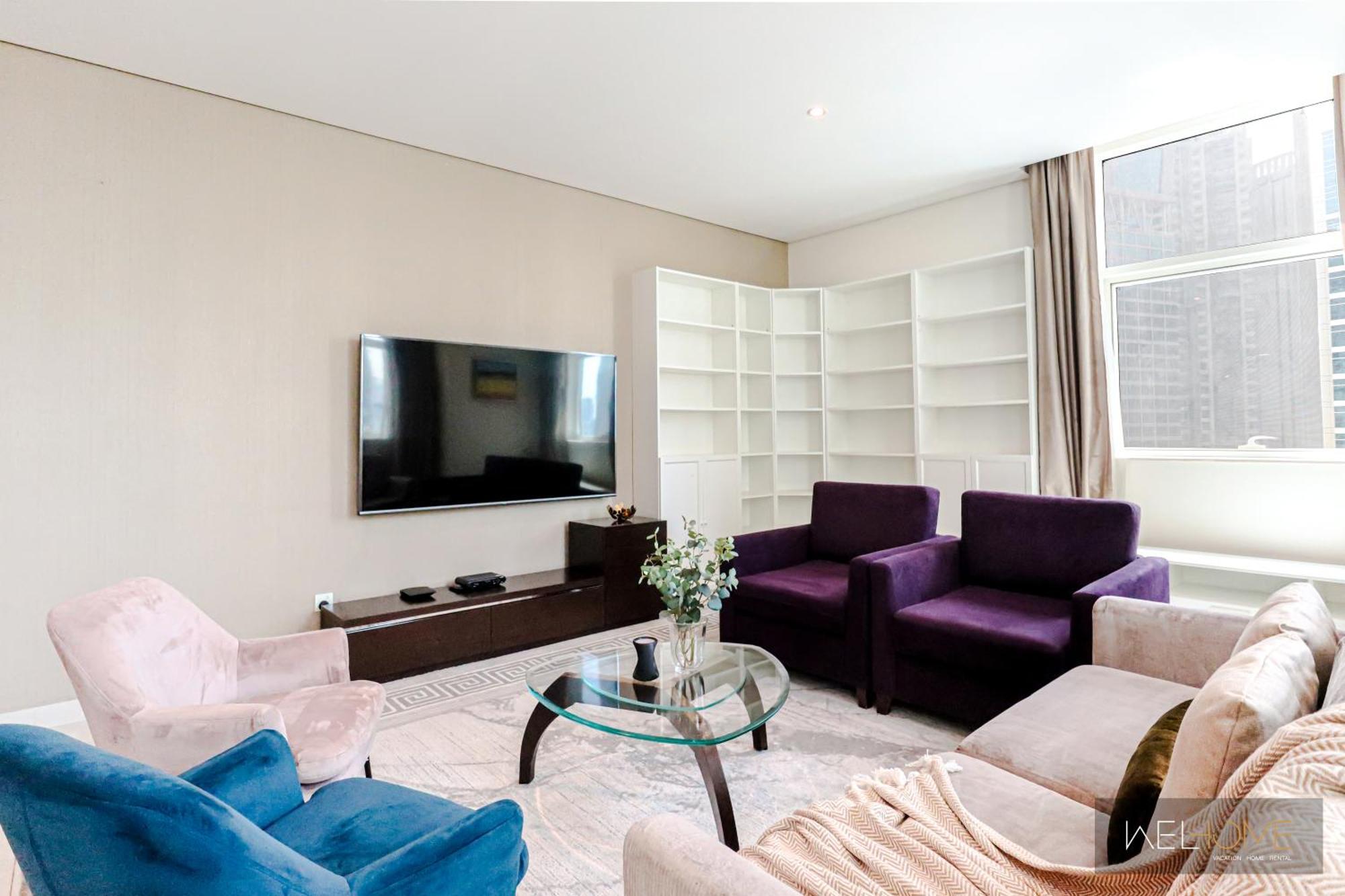 Welhome - Luxury Living In Business Bay 2Br + Maid'S Room Dubai Exterior photo