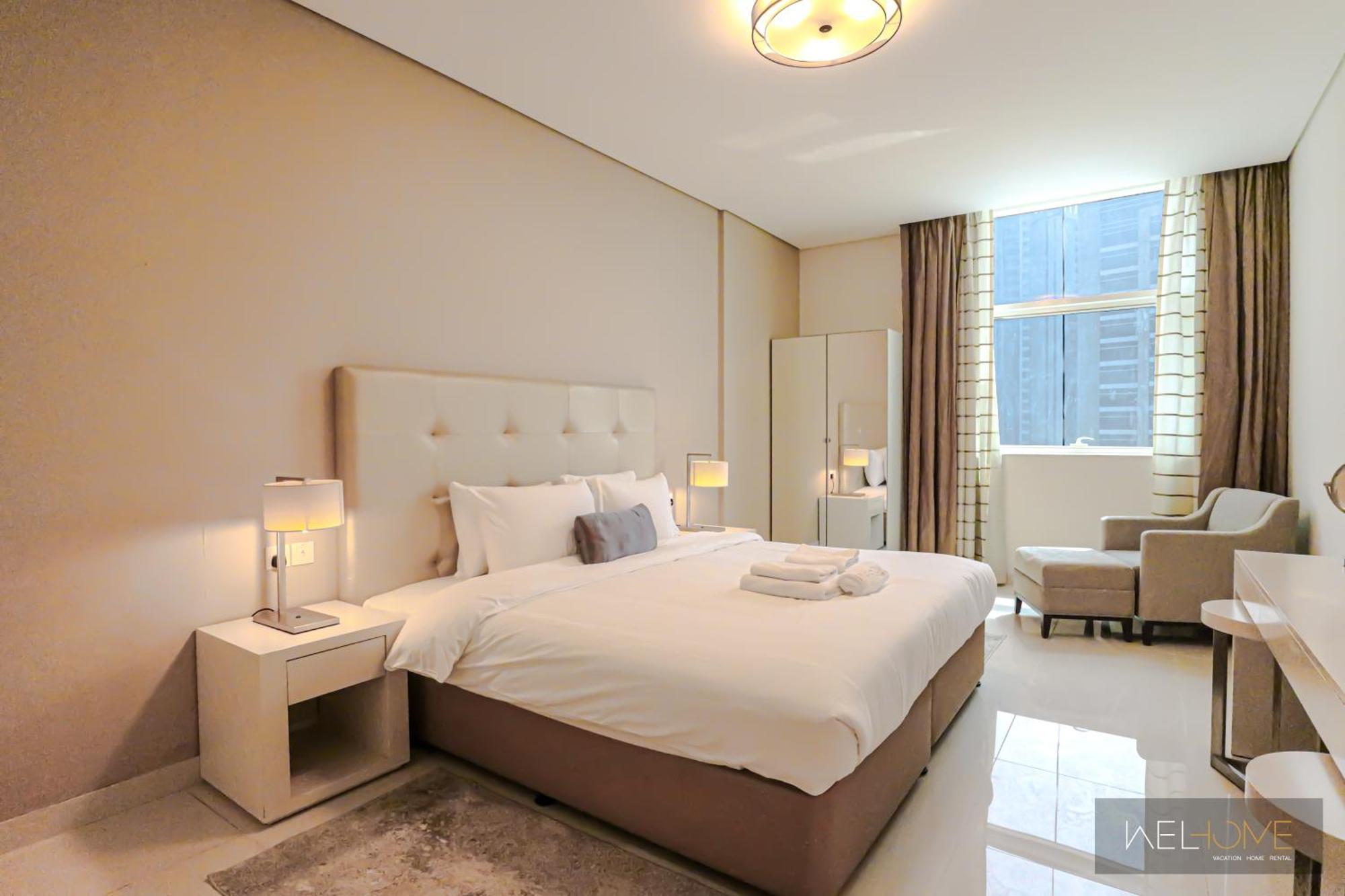 Welhome - Luxury Living In Business Bay 2Br + Maid'S Room Dubai Exterior photo